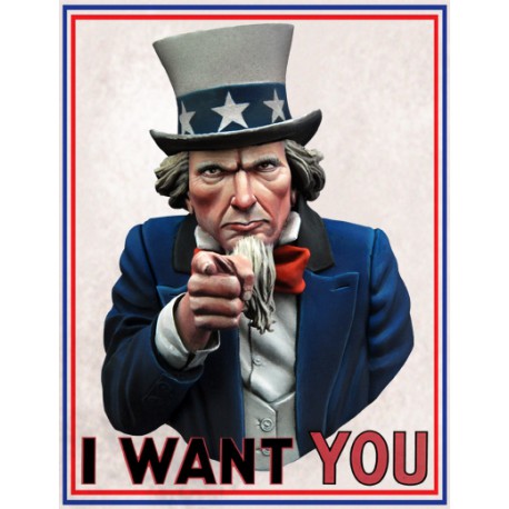 We want you 
